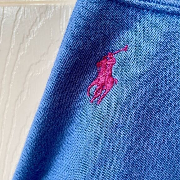 BLUE RALPH LAUREN DRAWSTRING SKIRT IN POWDER BLUE SIZE MEDIUM VINTAGE NWT - Picture 2 of 5